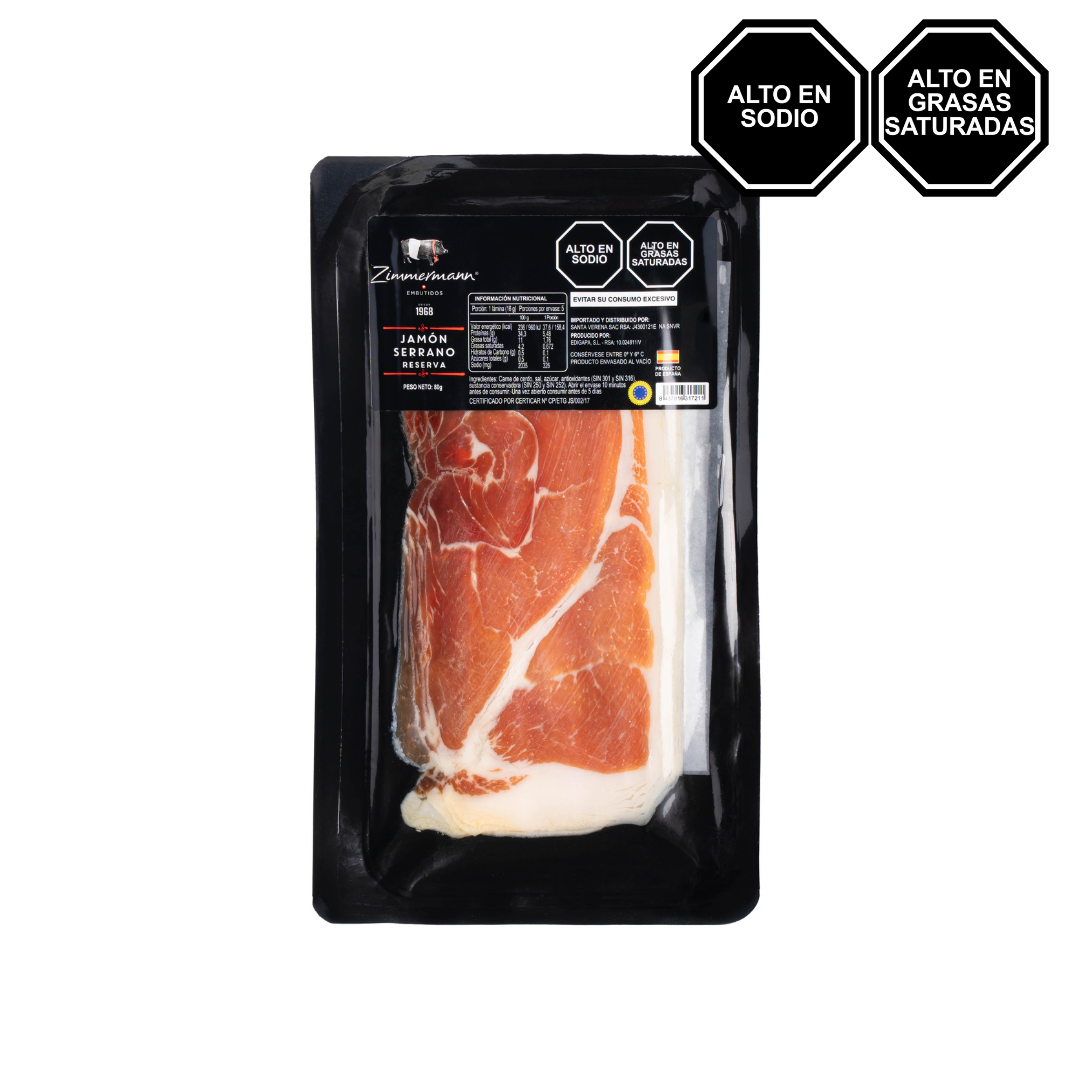 Jamón Serrano Reserva 80g