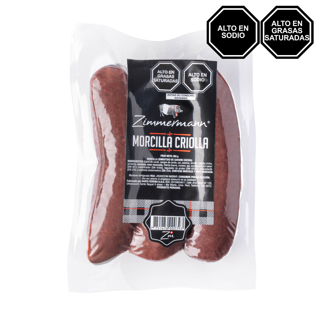 Morcilla Criolla 300g