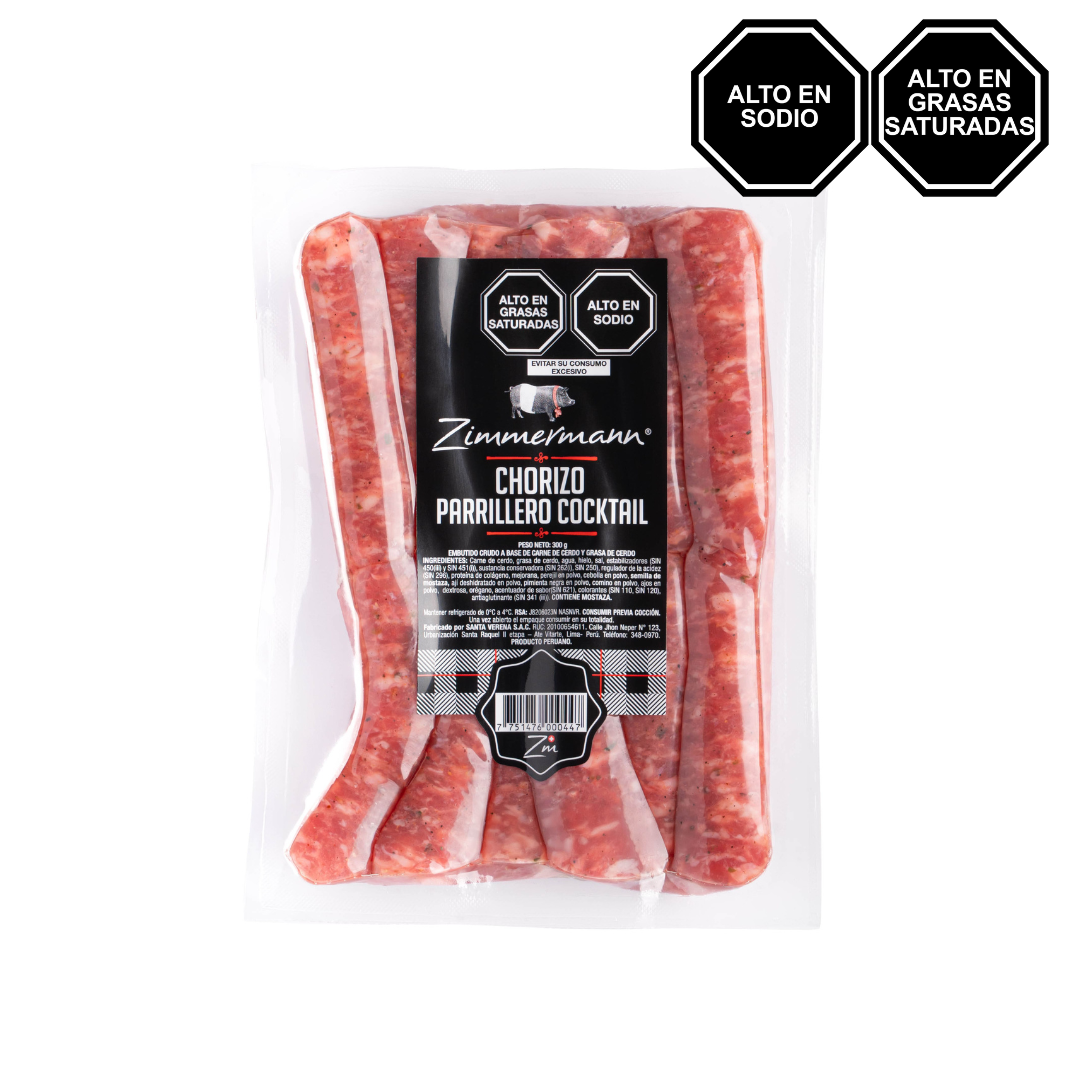 Pack Cocktail Chorizos Parrillero 300g