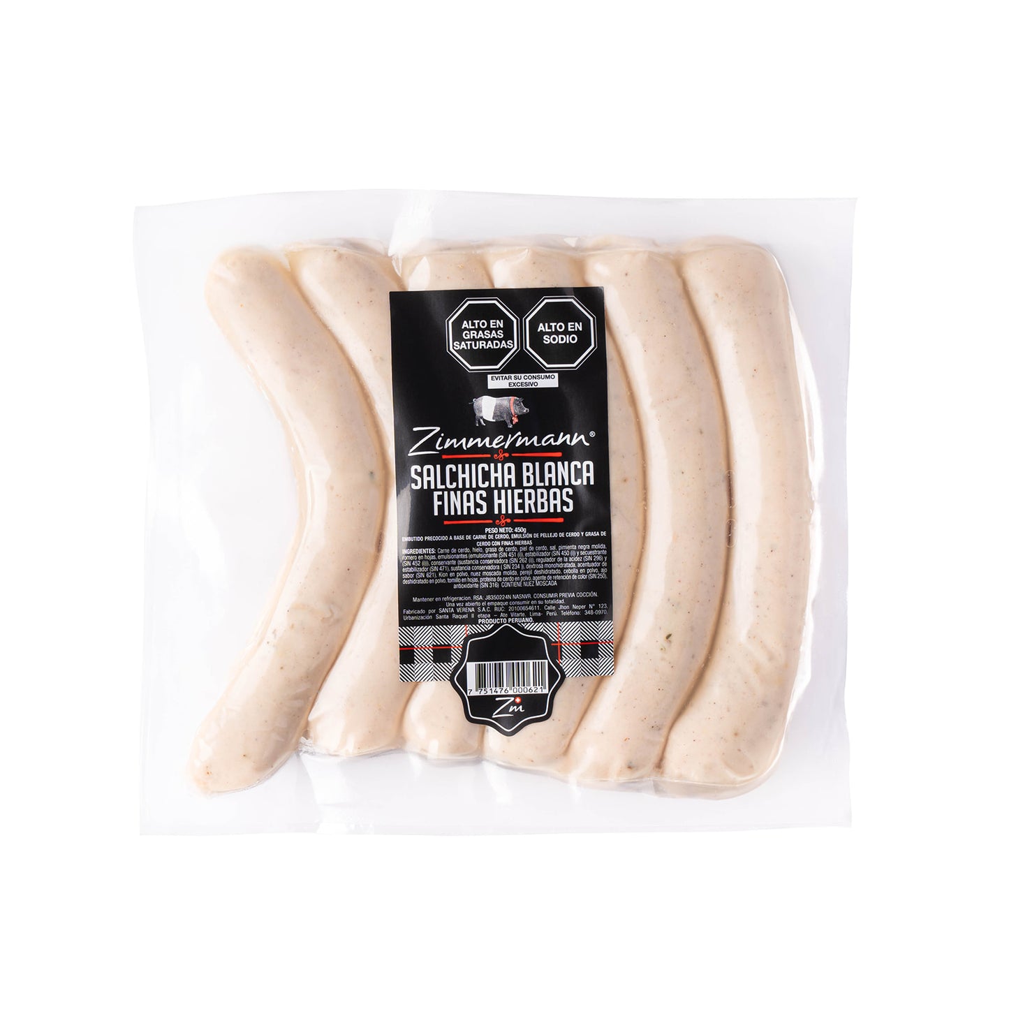 Salchicha Blanca 450g