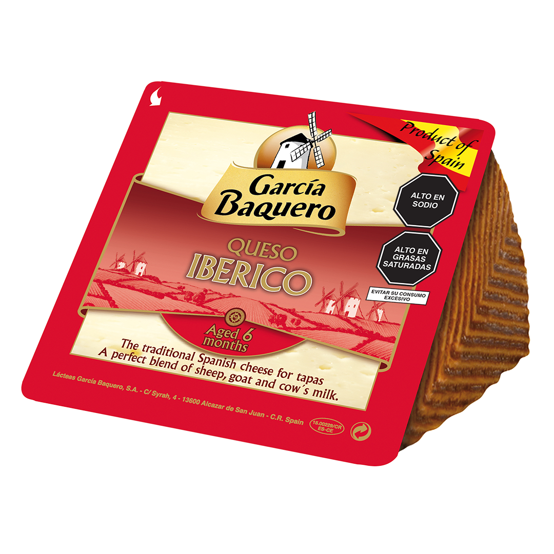 Queso Ibérico Curado Cuña 150g